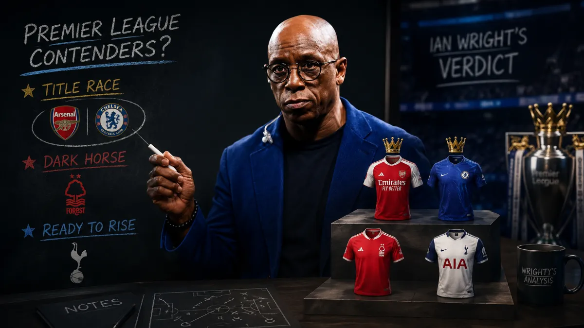Ian Wright names Chelsea as Arsenal's main threat