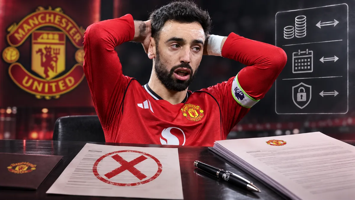 Bruno Fernandes rejects first Manchester United contract offer