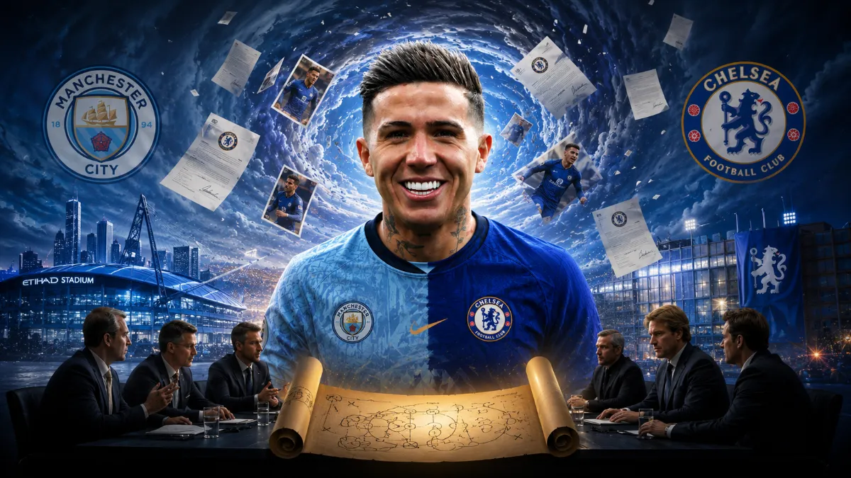 Manchester City weighing up new move for Enzo Fernandez from Chelsea