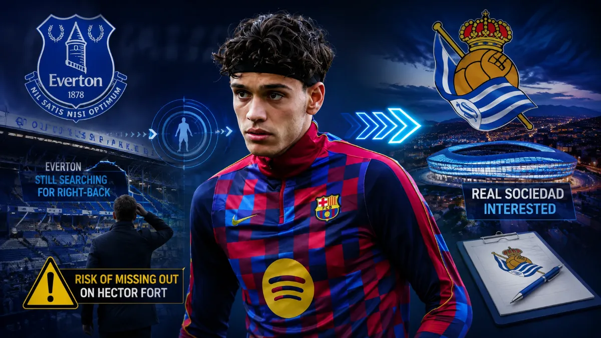 Everton identifies four transfer targets for right back