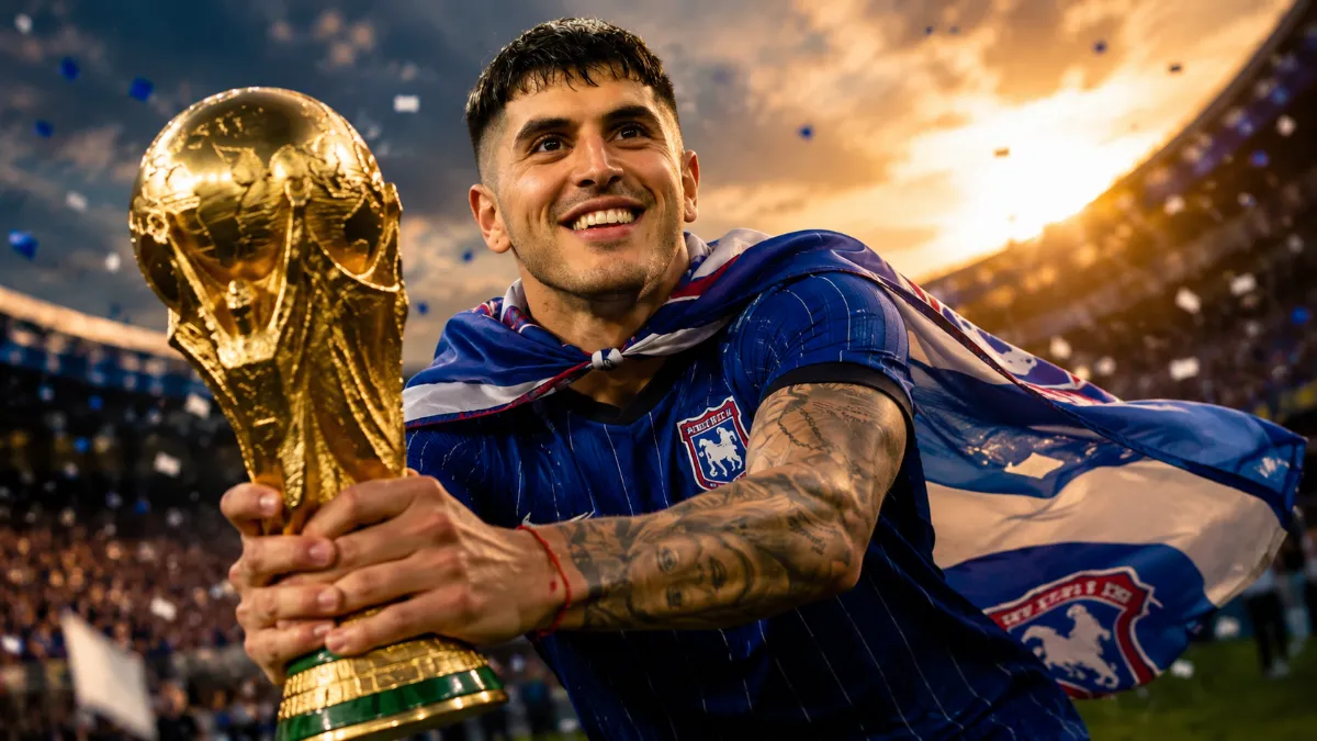 Ipswich Town are eyeing a move for world champion Esequiel Palacios