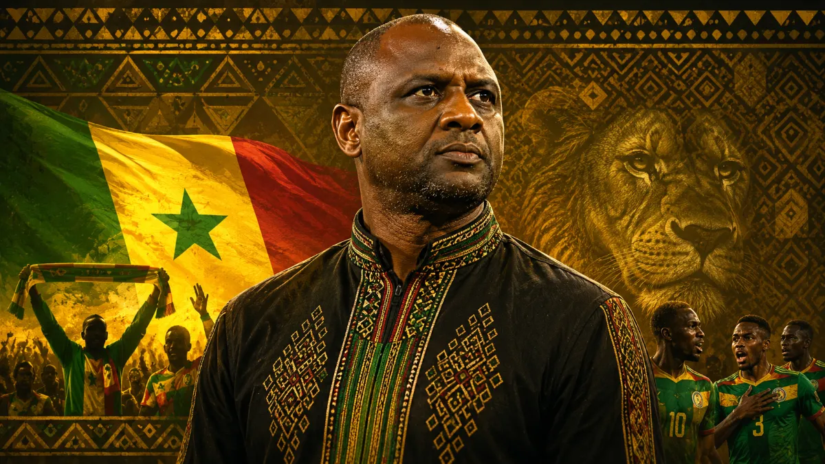 Patrick Vieira becomes new head coach of Senegal