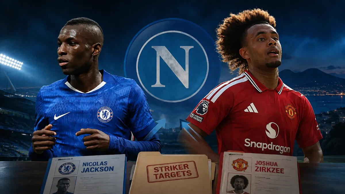 Napoli weigh up moves for Josh Zirkzee and Nicolas Jackson