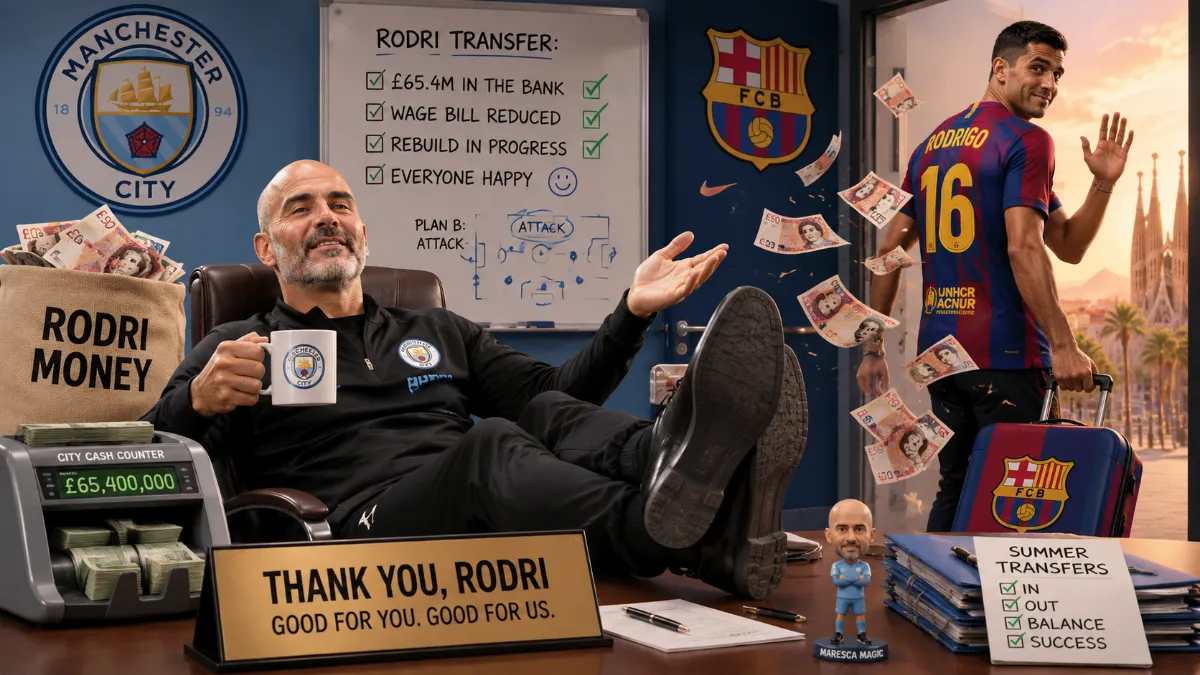 Enzo Maresca: Rodrigo's transfer to Barcelona is a win-win situation!