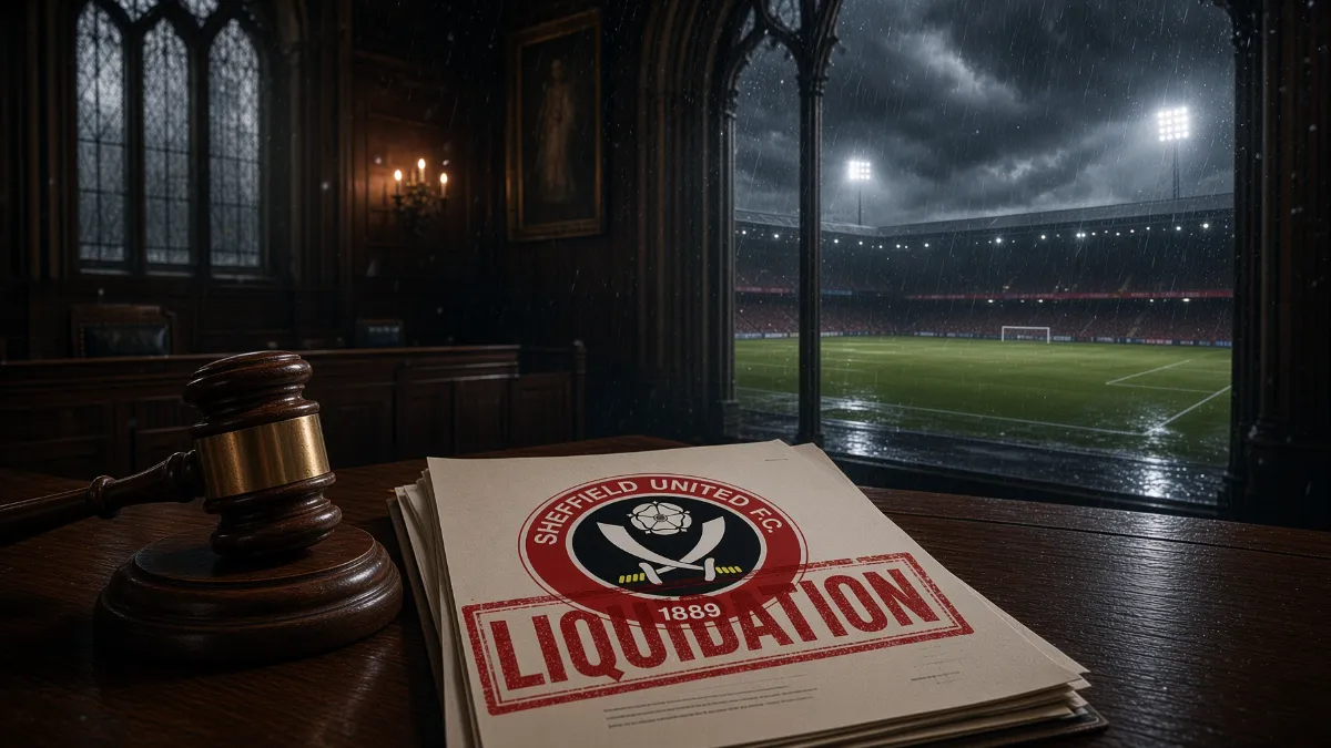 Sheffield United on the brink of 12-point deduction due to owner's company liquidation