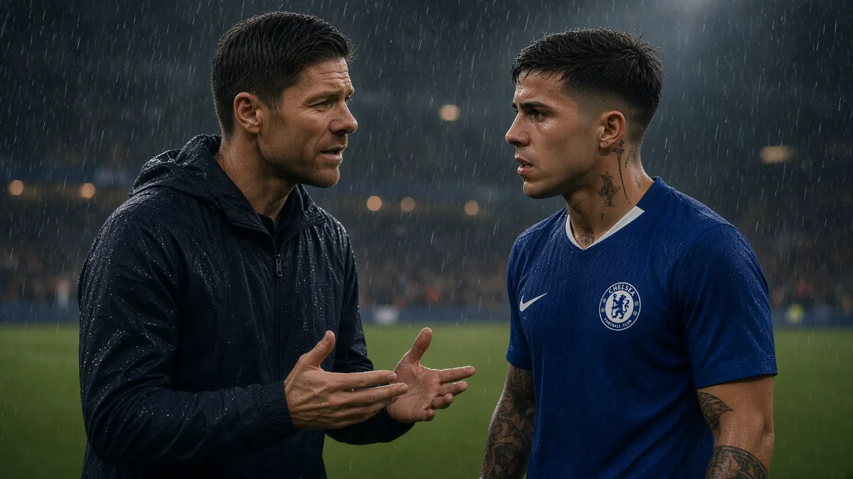 Xabi Alonso does not rule out Enzo Fernandez leaving Chelsea this summer