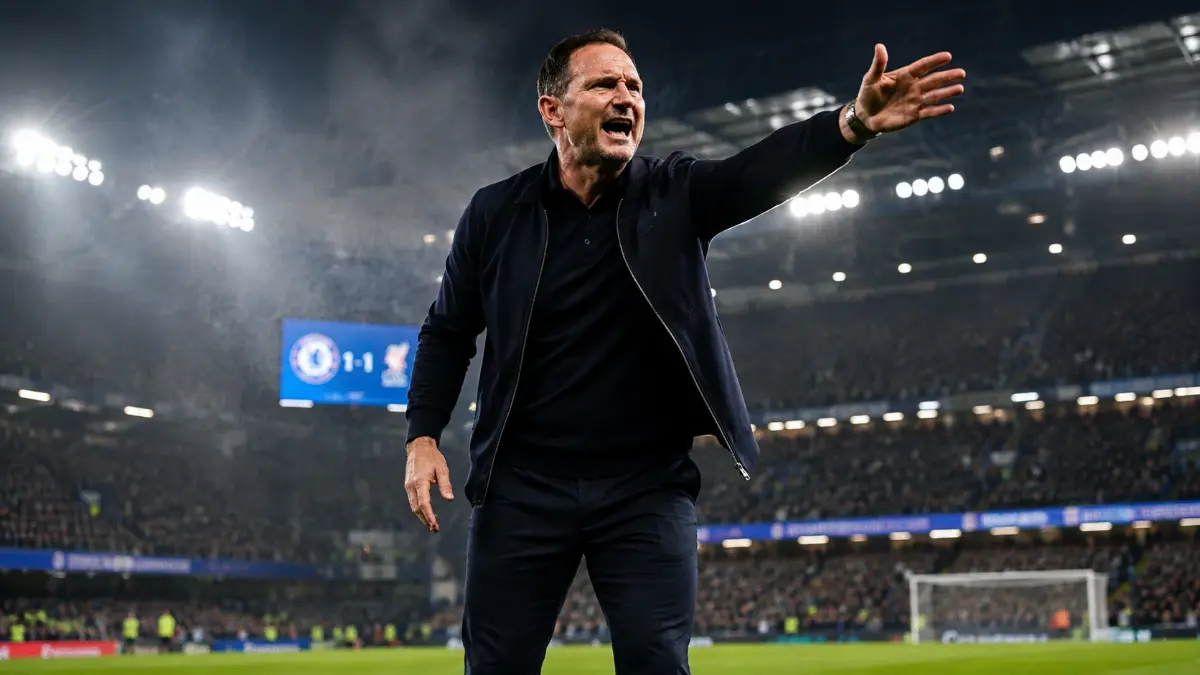 Frank Lampard: “First match against Arsenal? We won't go out there scared”