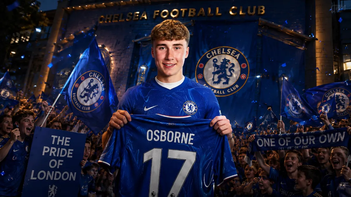 Chelsea sign Scotland U19 captain Alfie Osborn