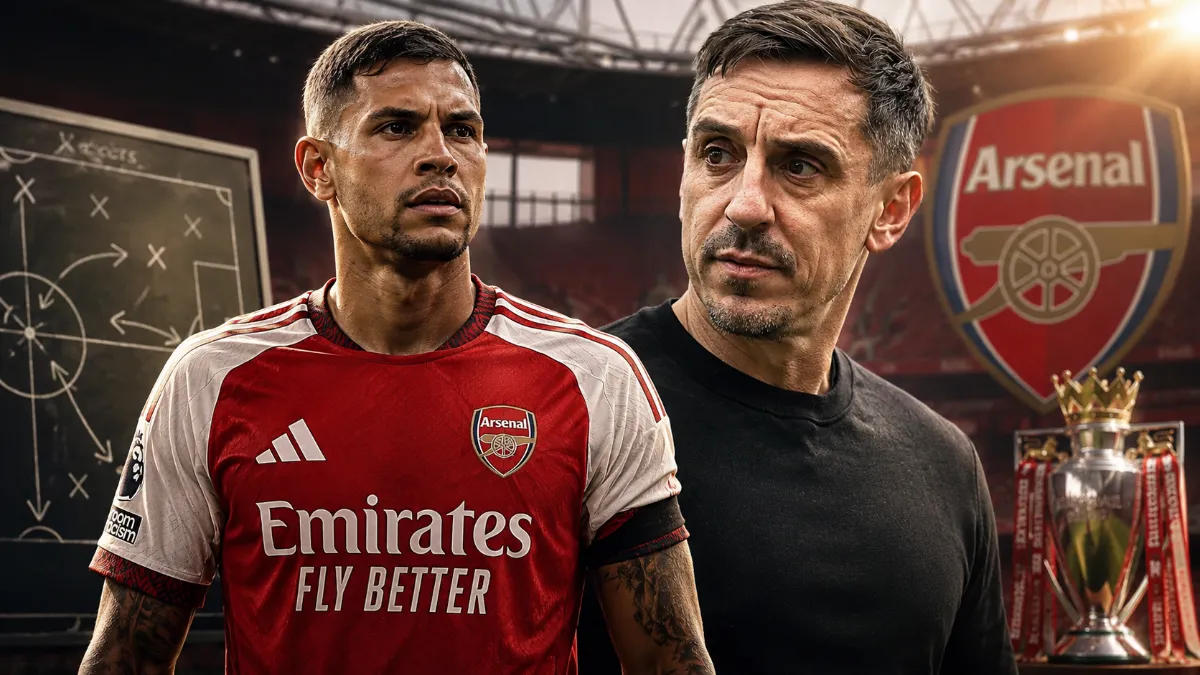 Neville reckons Arsenal are champions after signing Bruno Guimaraes