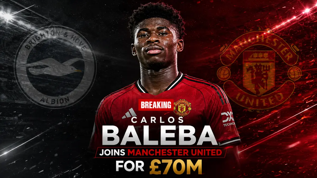 Manchester United agree transfer for Baleba for £70 million