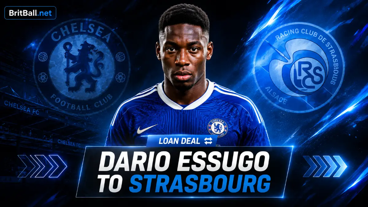 Chelsea eyeing loan deal for Dario Essugo with Strasbourg in the frame