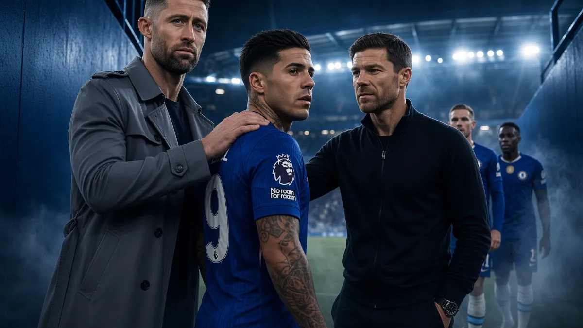 Gary Cahill discusses Xabi Alonso's start at Chelsea and the situation with Enzo Fernandez
