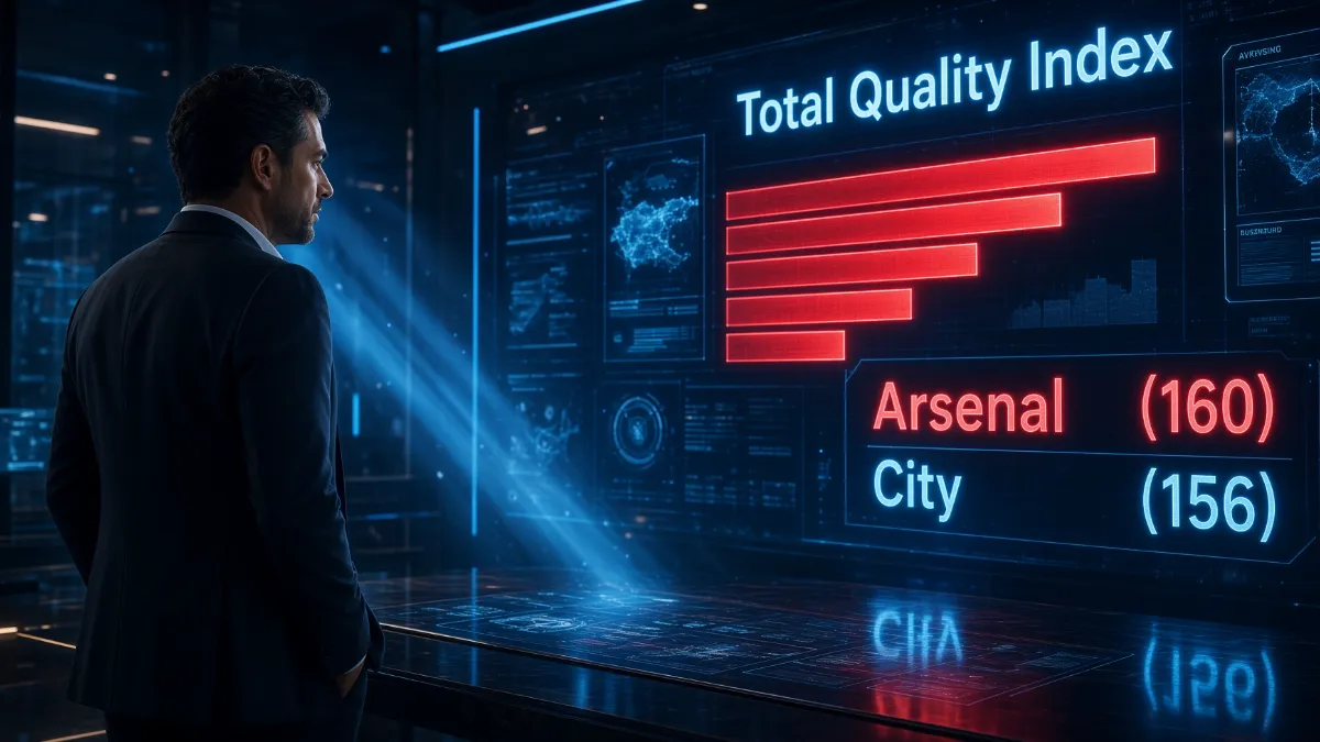 Manchester City reveals AI algorithm predicted Arsenal's Premier League victory