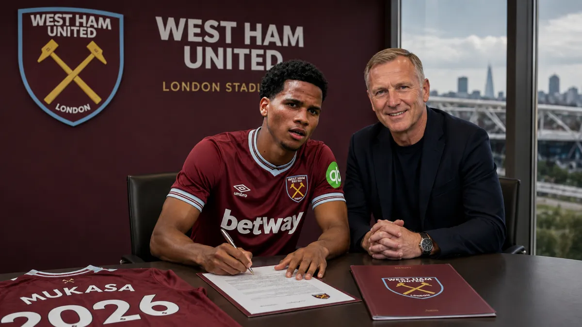 West Ham sign Divyne Mukasa on loan from Manchester City