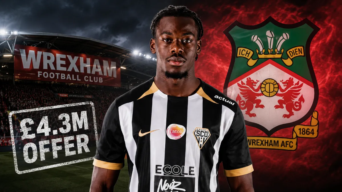 Wrexham make offer for Angers defender Jacques Ekomi