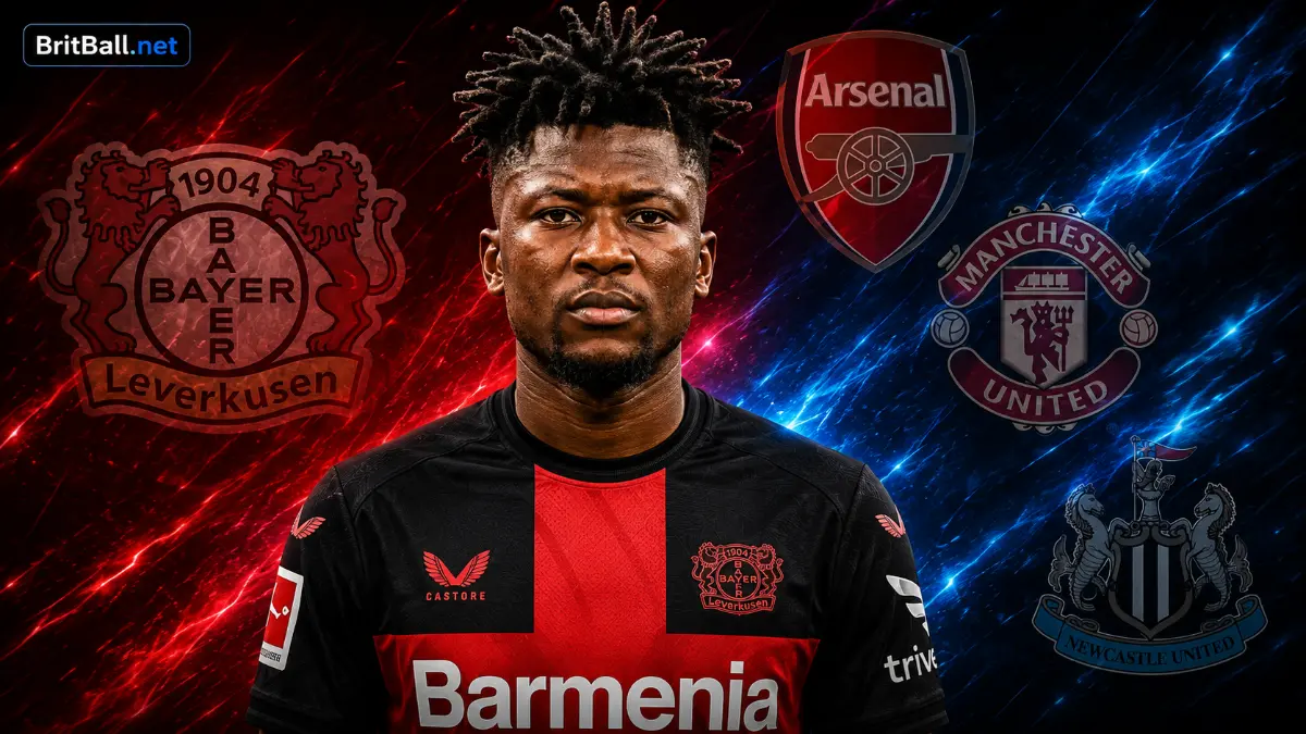 Edmond Tapsoba remains a key transfer target for Arsenal, Newcastle and Manchester United