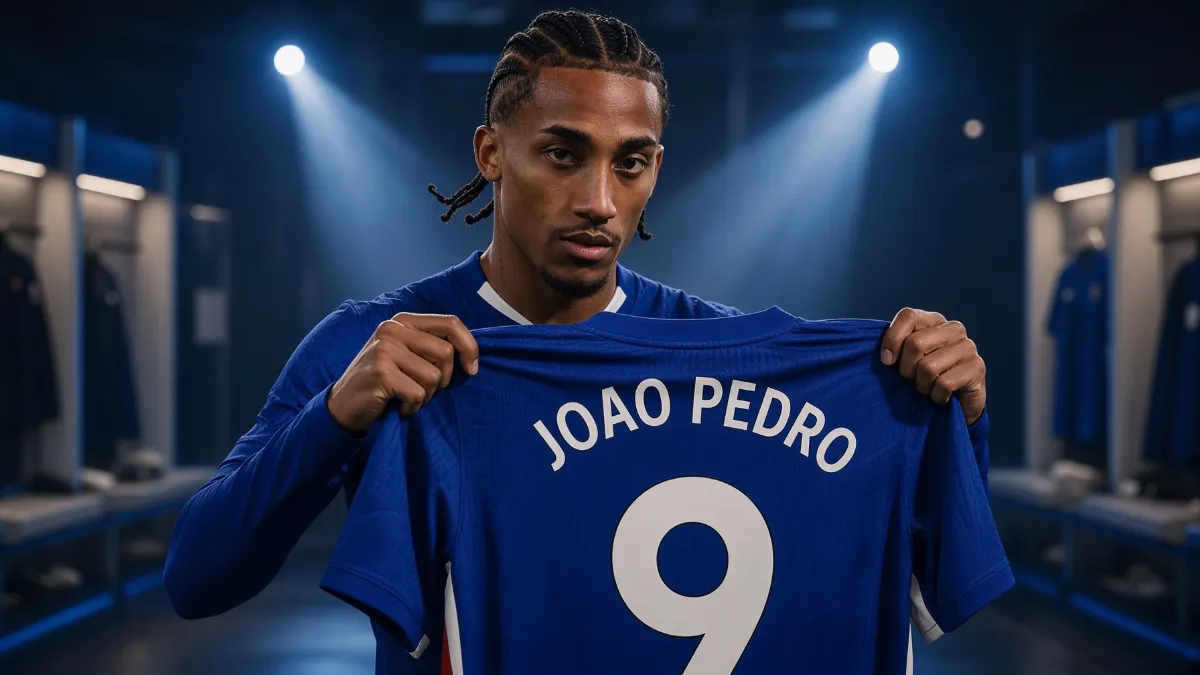 Joao Pedro explains choice of number 9 at Chelsea and addresses infamous curse