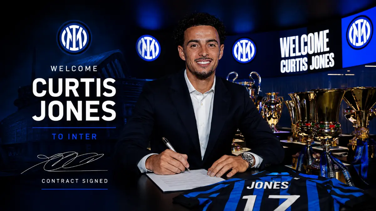 Curtis Jones signs for Inter Milan from Liverpool
