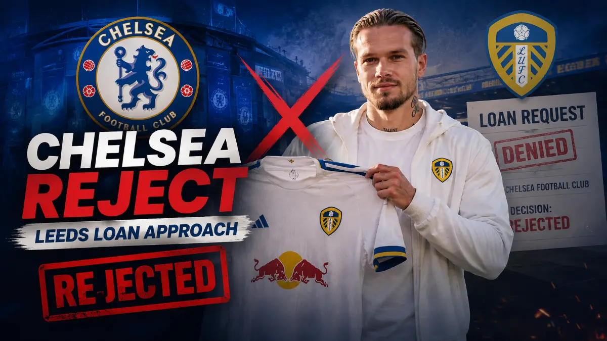 Chelsea reject initial offer from Leeds United for Mykhailo Mudryk