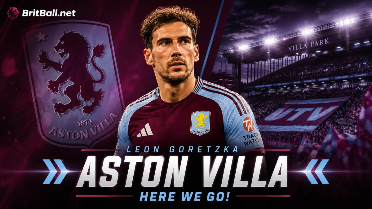 Here we go! Leon Goretzka is joining Aston Villa on a free transfer