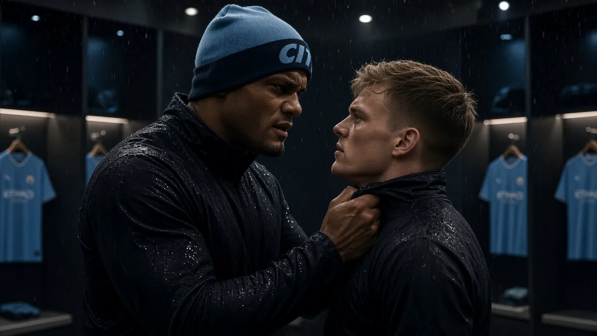 Zinchenko recalls a harsh lesson in mentality from Kompany at Manchester City