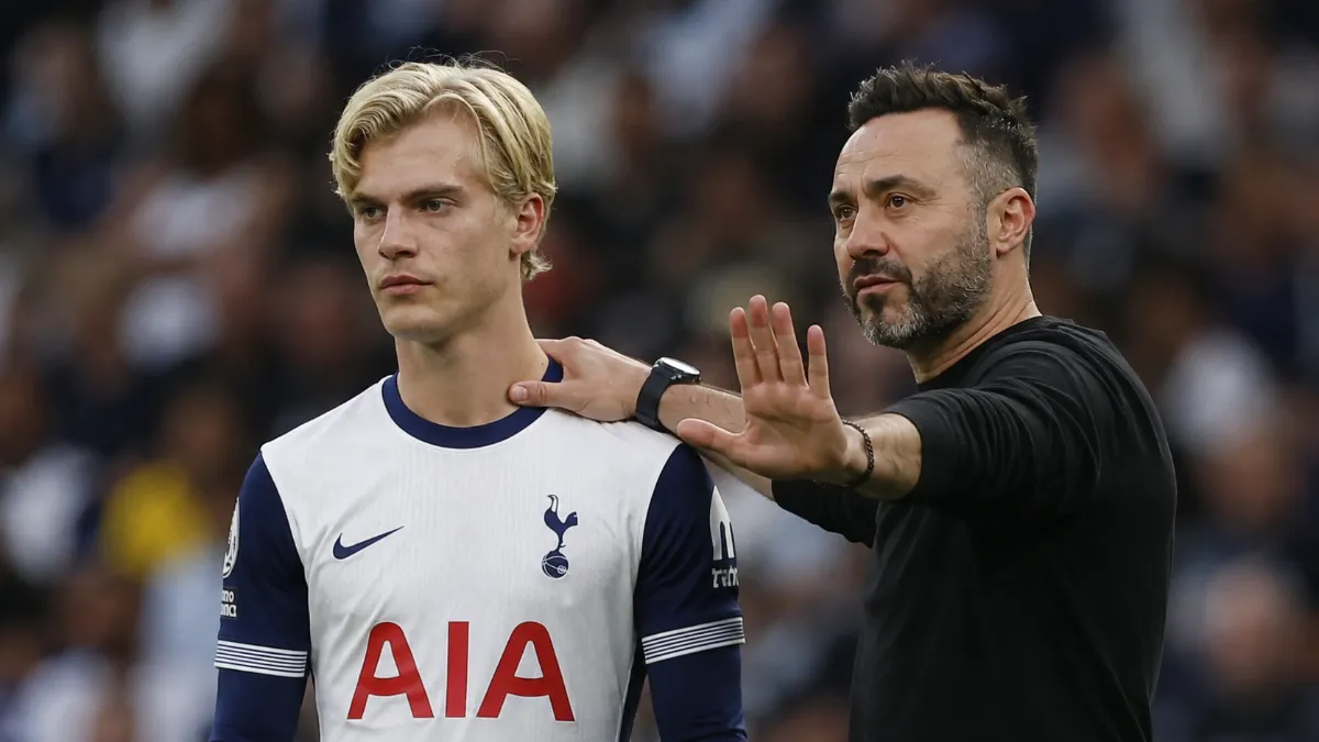 Roberto De Zerbi confirms decision on Lucas Bergvall