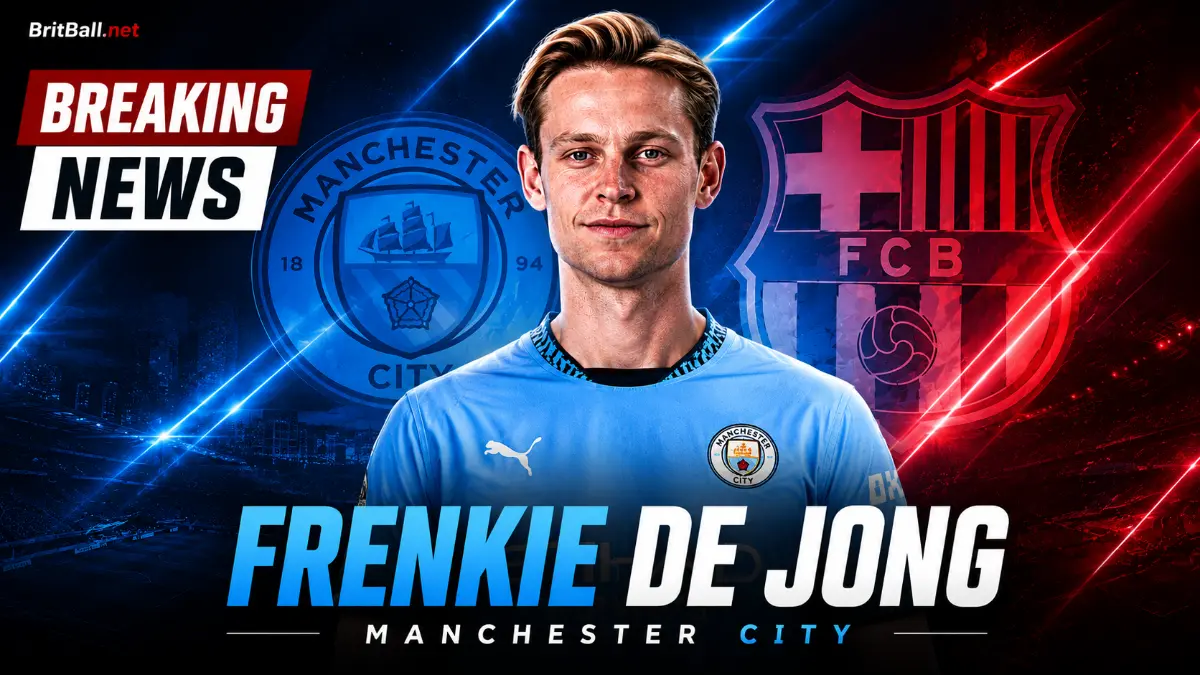 Manchester City plan to sign Barcelona midfielder Frenkie de Jong