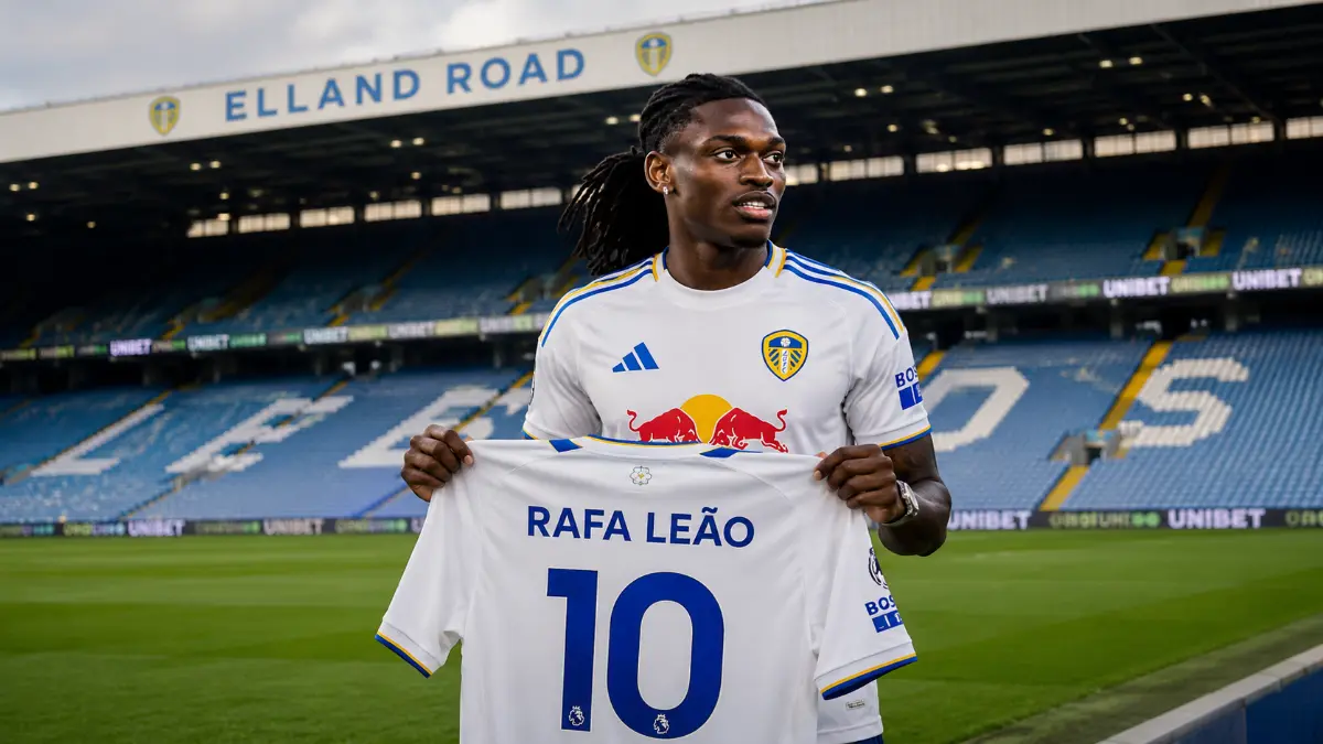 Leeds United remain interested in Rafael Leao as Milan are open to letting winger go