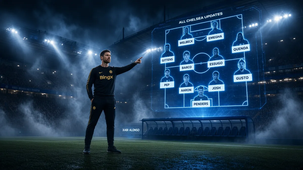 Colossal squad depth: how Xabi Alonso's Chelsea reserve side looks