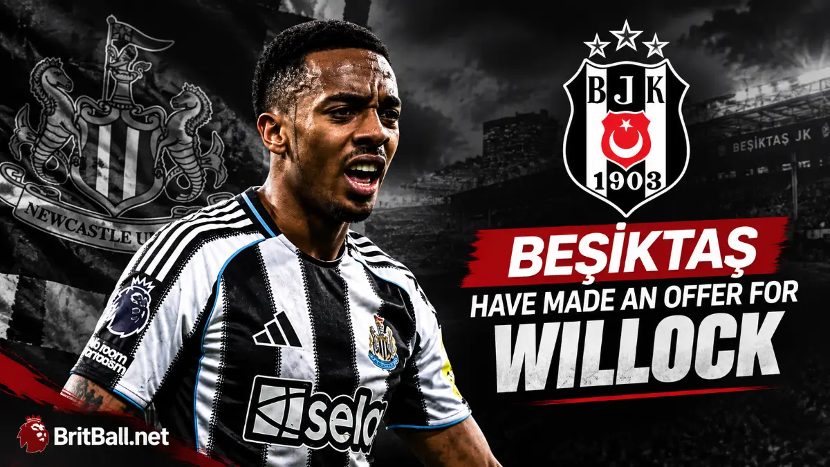 Besiktas make official bid for Joe Willock from Newcastle United