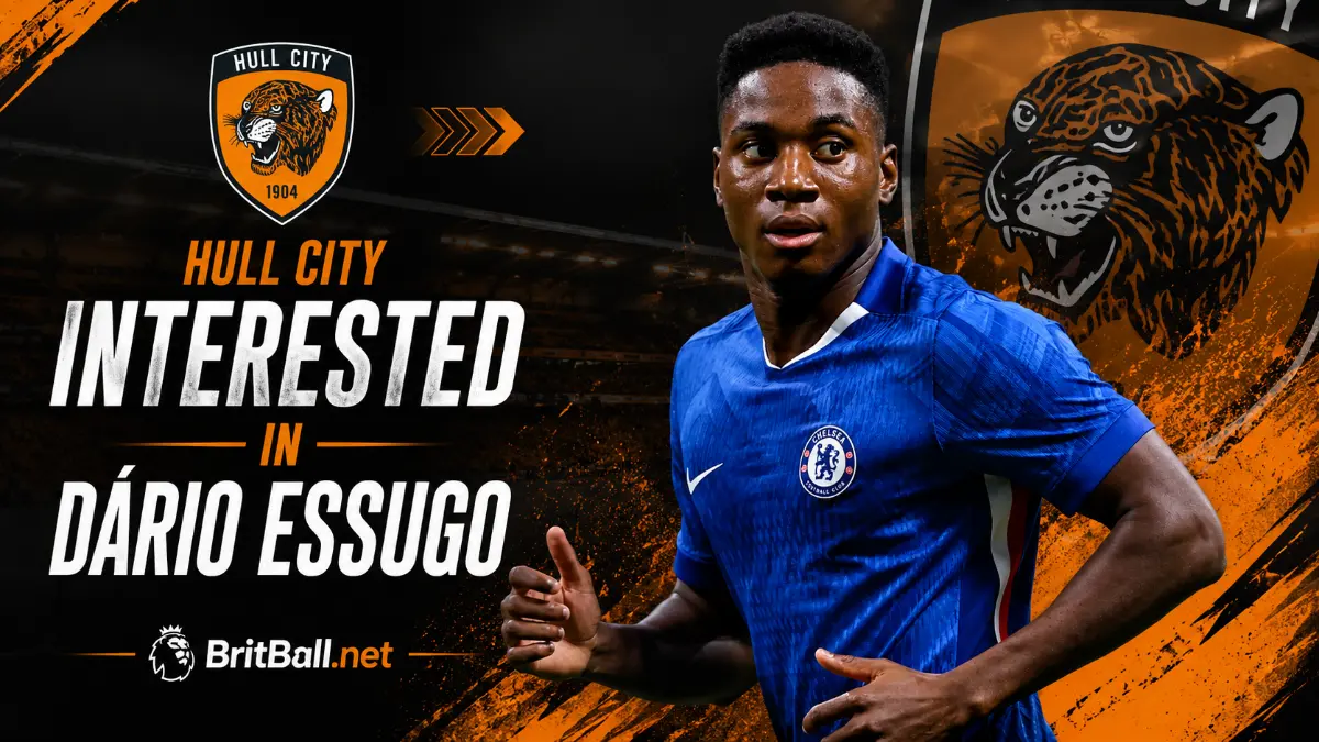 Hull City are weighing up a move to loan Chelsea midfielder Dario Essugo