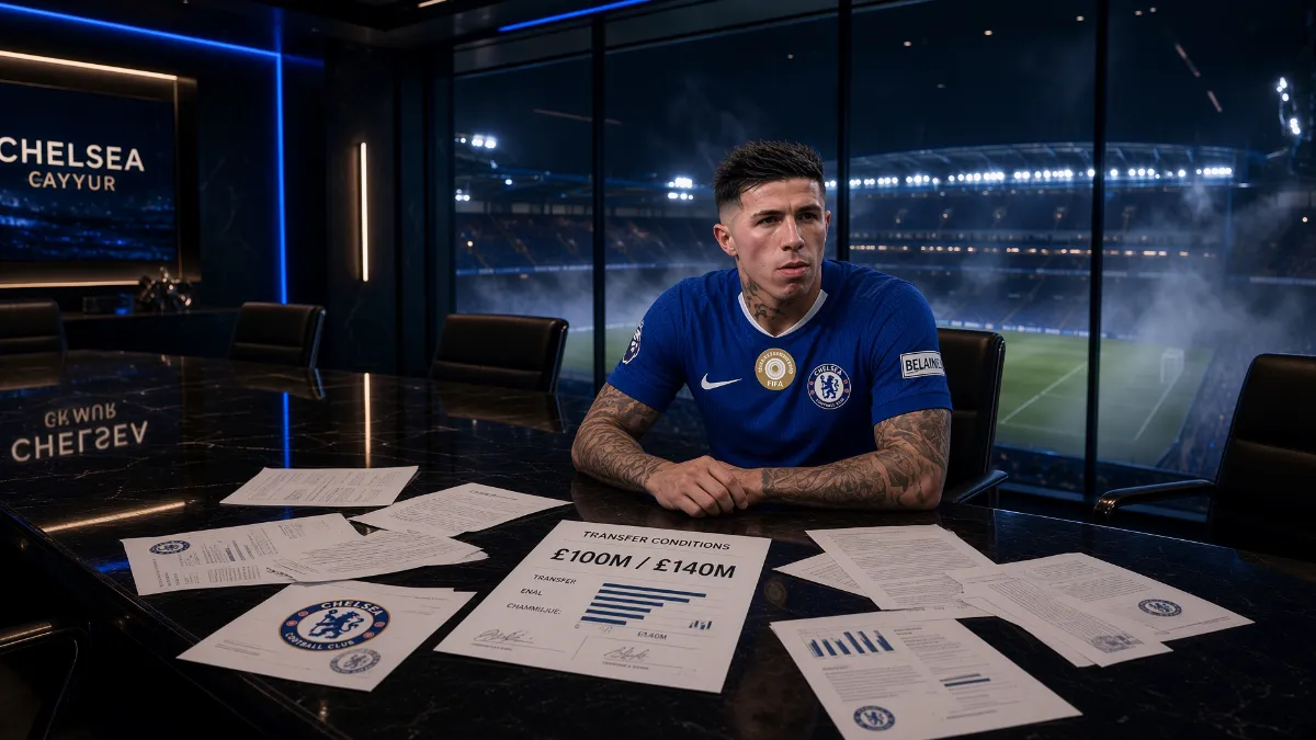 Chelsea explore options for Enzo Fernandez with hefty asking price