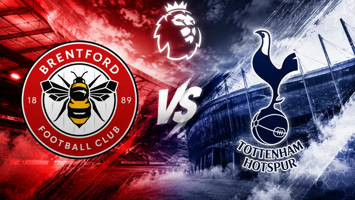 Brentford face Tottenham in the London derby