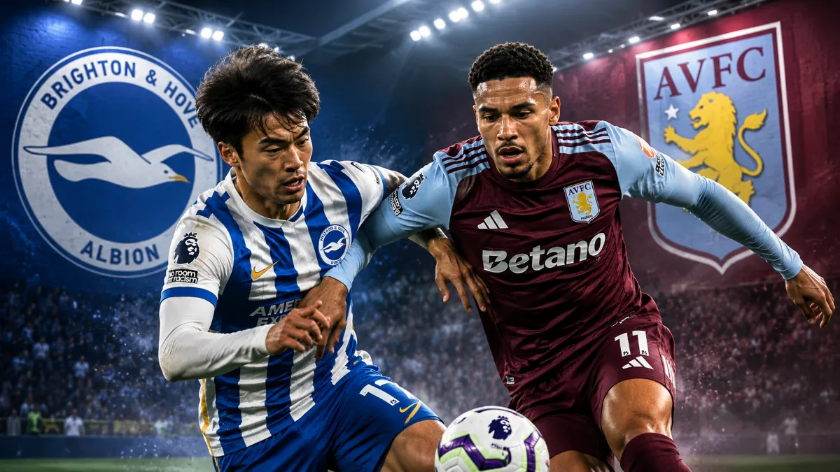 Brighton take on Aston Villa in Premier League opener