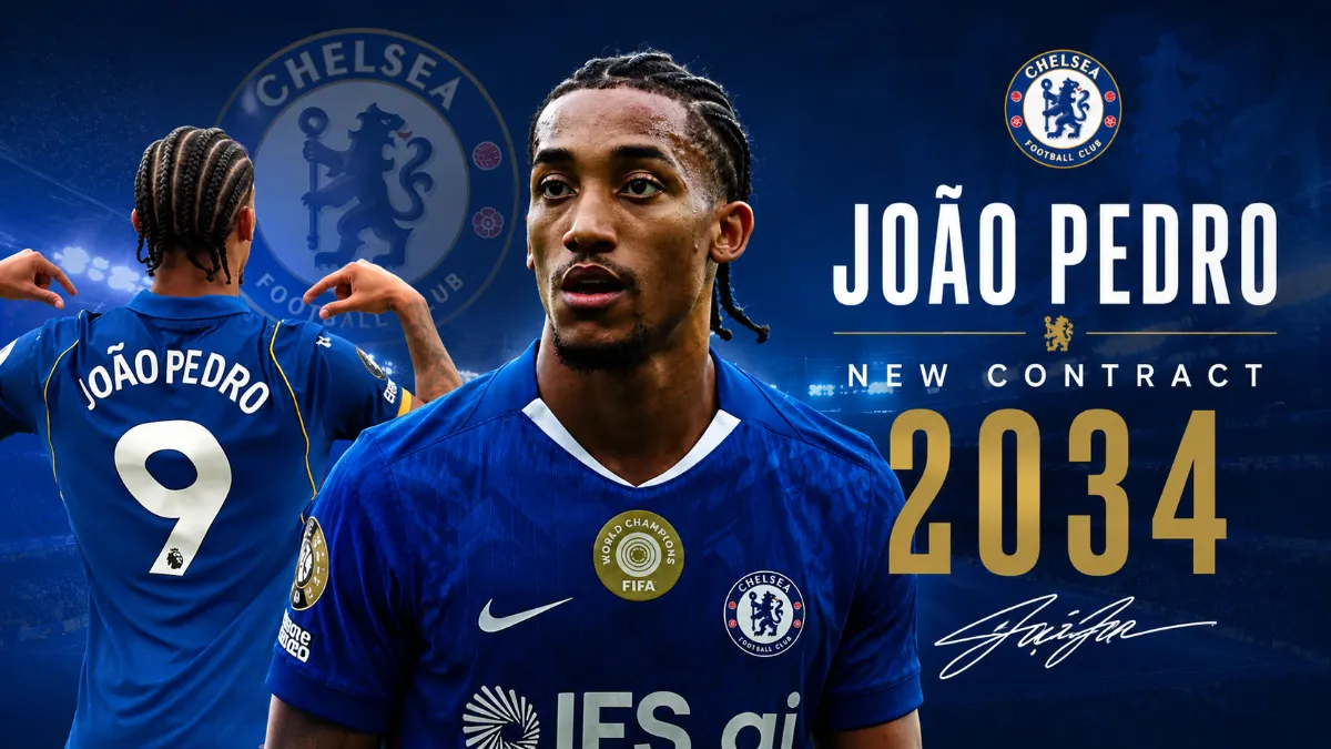 Chelsea confirms new contract for Joao Pedro until 2034