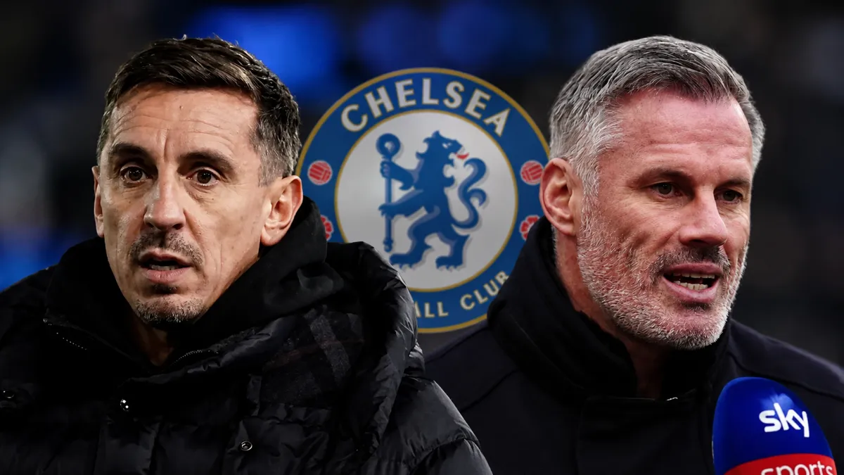 Gary Neville praises Chelsea's midfield as the best in the Premier League