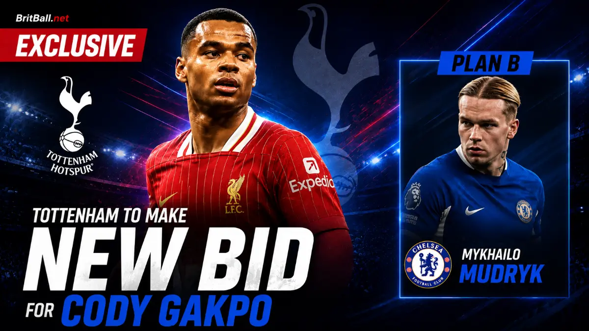Tottenham prepare new official offer for Cody Gakpo