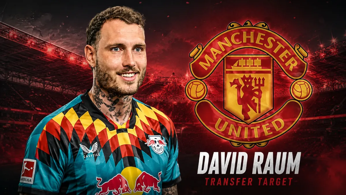 Manchester United weighing up a move for David Raum after rejecting £60m price tag for Lewis Hall