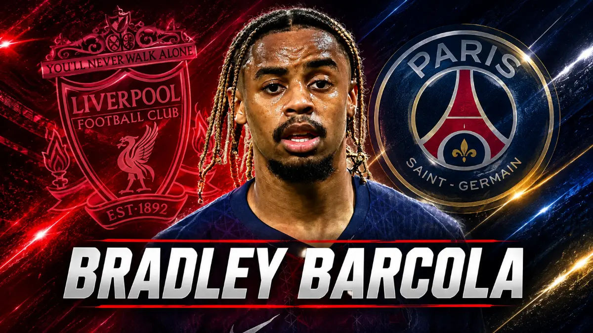 Bradley Barcola remains Liverpool's top transfer priority as new offer for PSG is set this week, contract until 2032 agreed