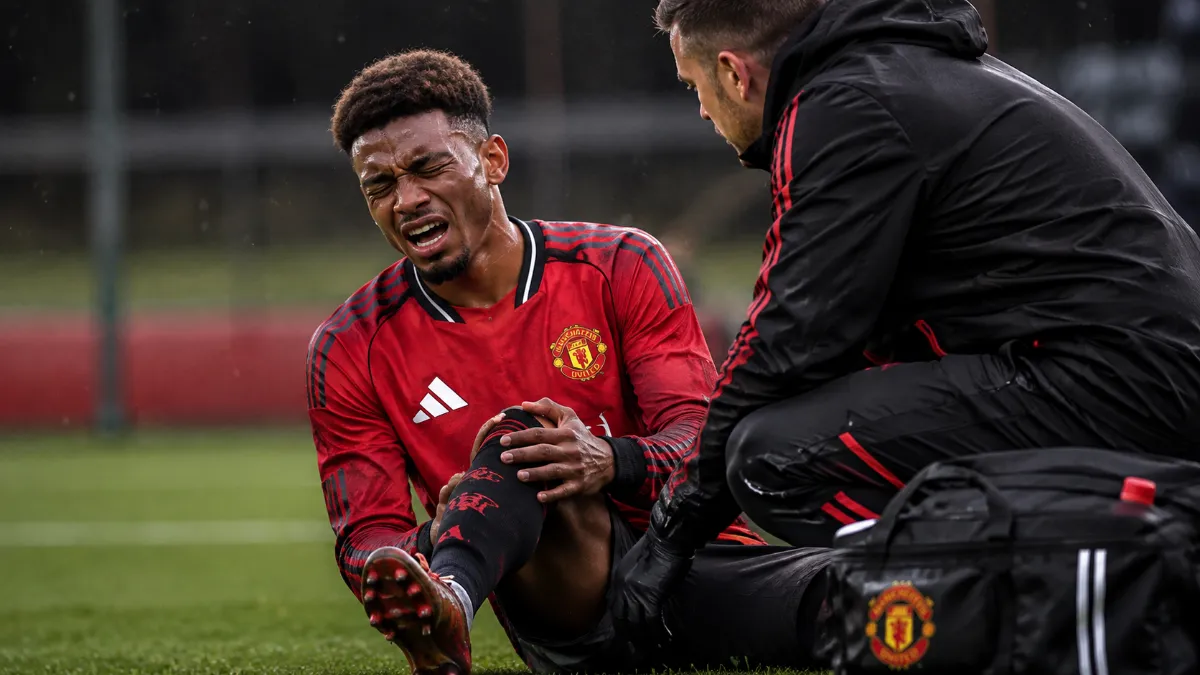 Winger Amad Diallo out for up to six weeks with training injury