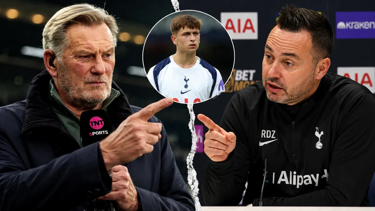 Glenn Hoddle criticises Roberto De Zerbi over comments about Mikey Moore
