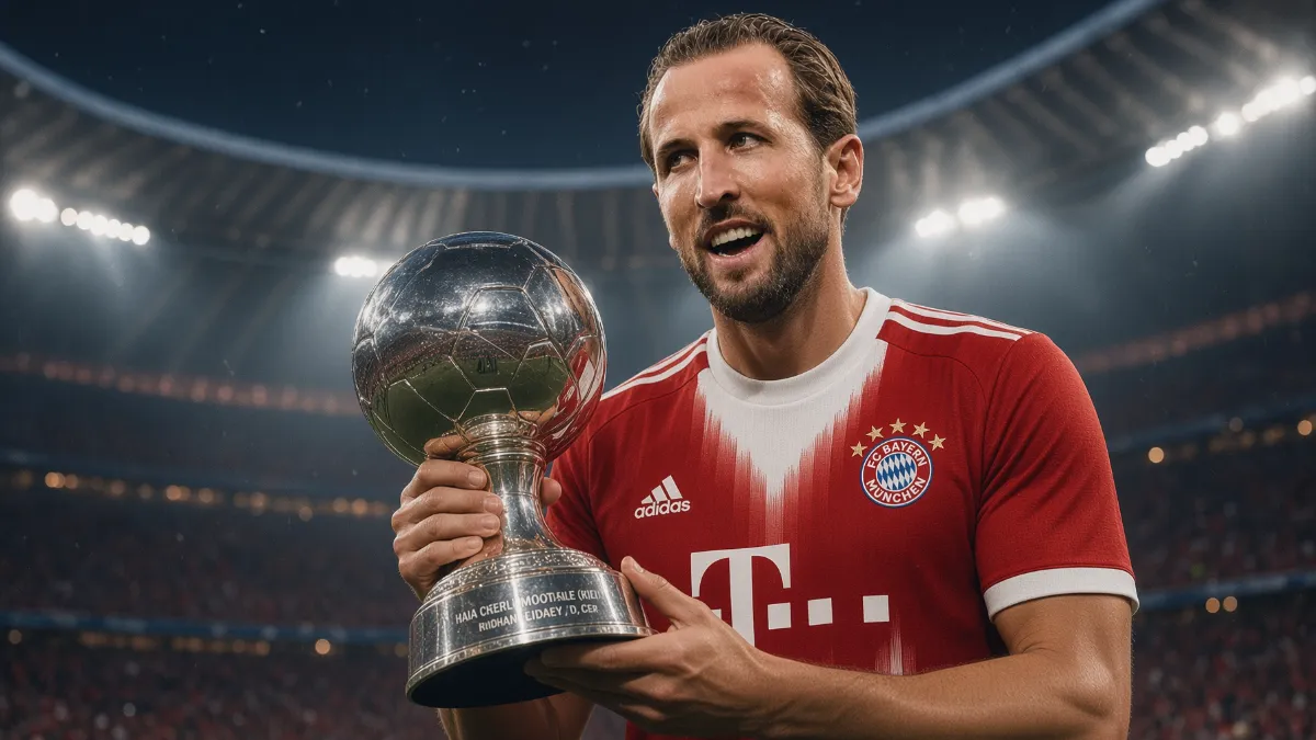 Harry Kane named footballer of the year in Germany: a historic achievement for the Bayern forward