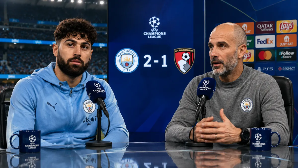 Mariska and Gvardiol reflect on Manchester City’s win over Bournemouth