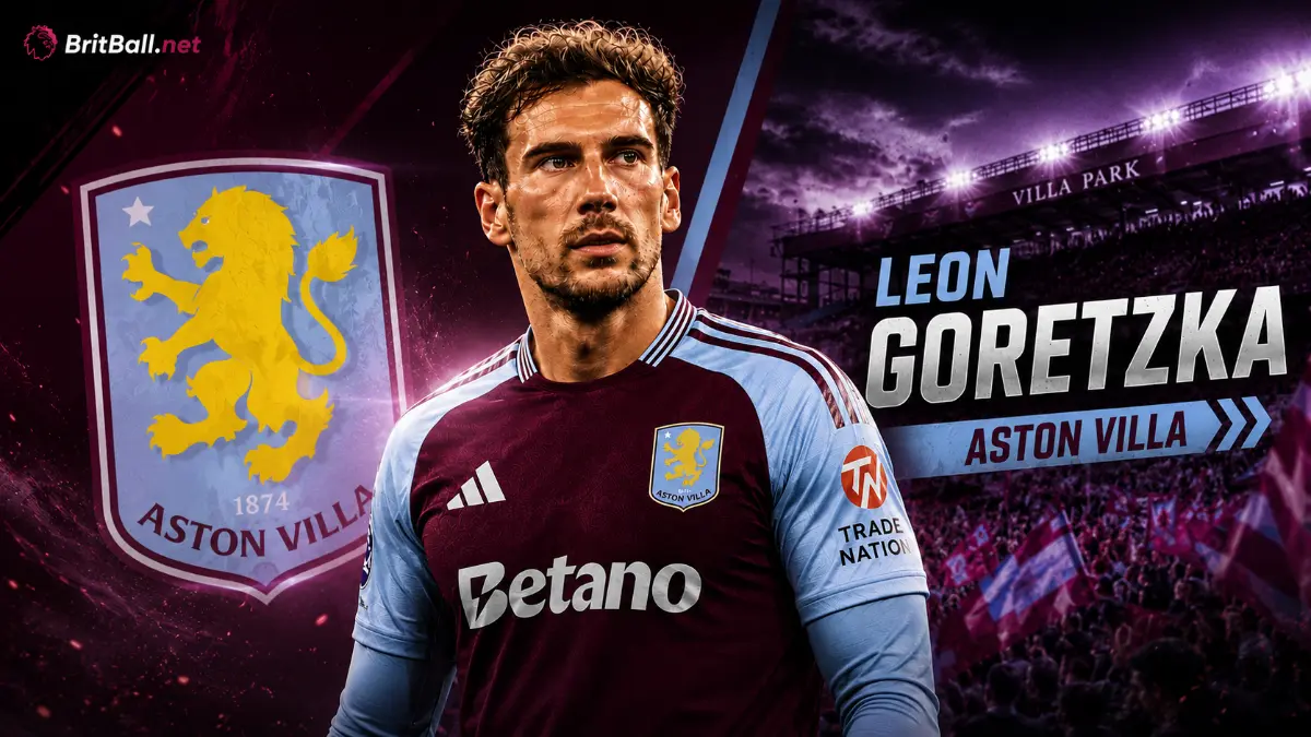 Leon Goretzka joins Aston Villa