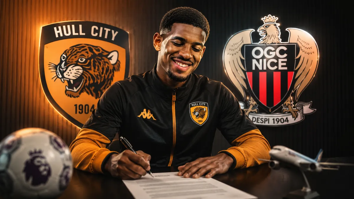 Hull City strikes deal to sign winger from Nice for £13 million