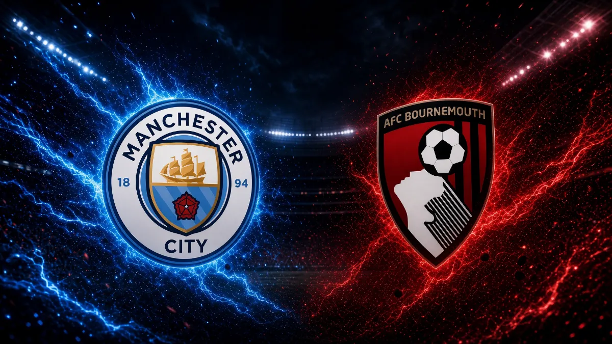 Previewing the line-ups for Manchester City vs Bournemouth