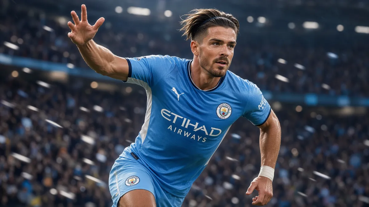 Grealish makes emotional return to Manchester City after 460 days