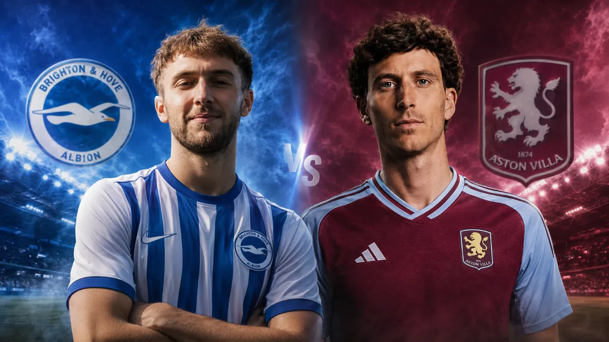 Brighton v Aston Villa: confirmed line-ups for Premier League opener