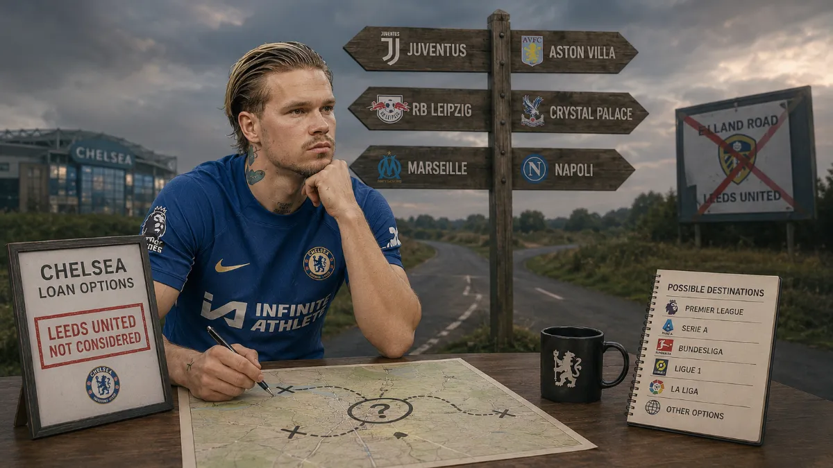 Chelsea are looking for a different club for Mikhail Mudrik instead of Leeds