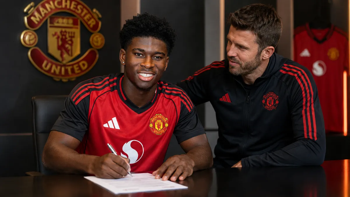 Carlos Baleba excited to join Manchester United: 'This is the club of my dreams'